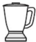 BOSCH SilentMixx MMB42G0B - Do not process more than 500 ml of hot liquid in the blender jug! - 1