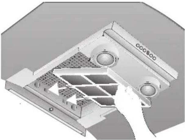BOSCH DKE995P - Montar el filtro: - 1