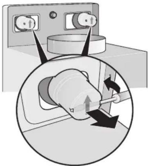 BOSCH DWB099751 - Smontaggio dei cappucci di sicurezza - 1