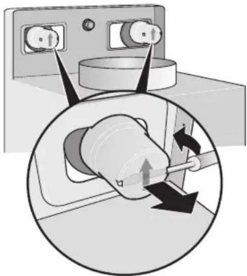 BOSCH DWB093650 - Smontaggio dei cappucci di sicurezza - 1