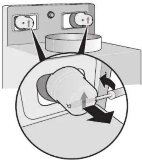 BOSCH DWB093650 - Demontage van de doppen - 1