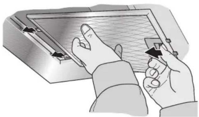 BOSCH DWB093650 - Desmontar y montar los filtros antigrasa metálicos - 1