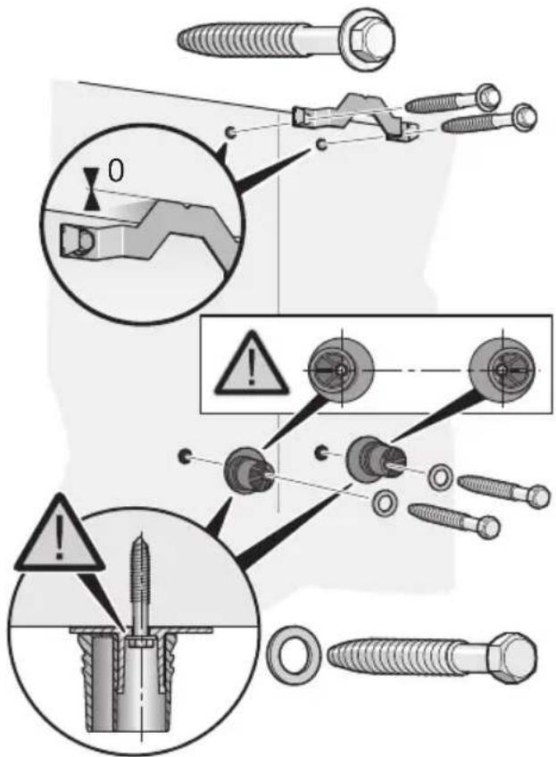 BOSCH DWB093650 - Preparazione del montaggio - 1