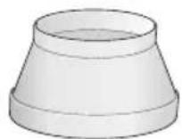 BOSCH DWB093650 - Ligação dum tubo de exaustão Ø 120 mm - 2