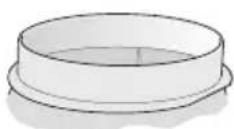 BOSCH DWB093650 - Raccordement d'un conduit d'évacuation ∅ 120 mm - 3