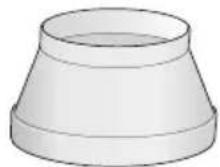 BOSCH DWB093650 - Raccordement d'un conduit d'évacuation ∅ 120 mm - 2