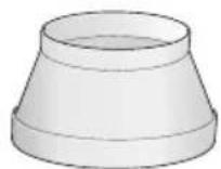 BOSCH DWB092750 - Ligação dum tubo de exaustão Ø 120 mm - 2