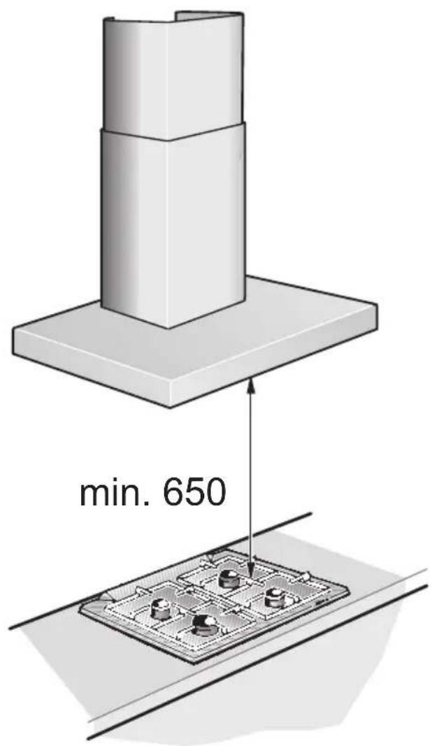 min. 650
