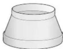 BOSCH DWB095751 - Connection of 120 mm ∅ exhaust air pipe - 2