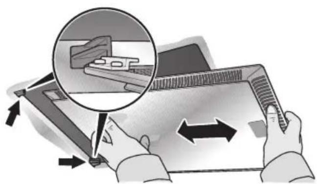 BOSCH DWB095751 - Removing and installing the metal-mesh grease filters - 3