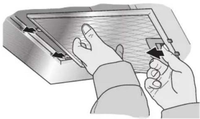 BOSCH DWB095751 - Dépose et incorporation des filtres métalliques à graisse - 1