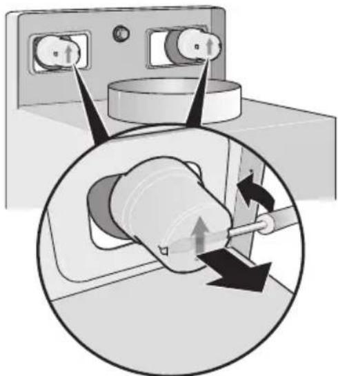 BOSCH DWB095751 - Desmontagem das capas de segurança - 1