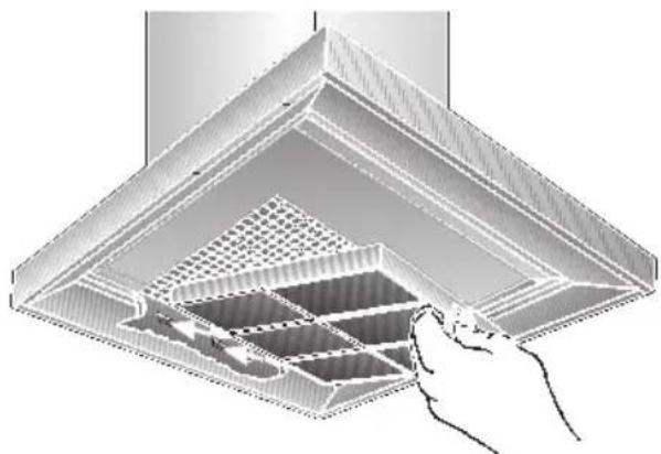 BOSCH DWB065450 - Inserting the filter: - 1