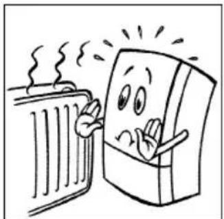 Cartoon illustration of a smiling book character standing beside a steaming fire barrier (no text or symbols)
