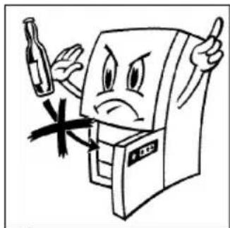 Cartoon illustration of a sad refrigerator character with arms and legs, no text or symbols present