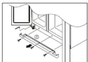 DAEWOO FRN-Q19D3S - Wenn die Gefrierschranktür niedriger ist als die Kühlschranktür - 2