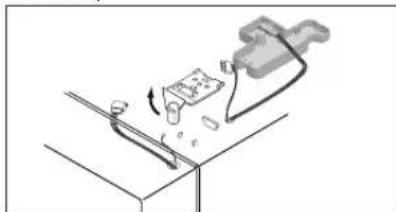 Diagram of a mechanical device with rotating components and directional arrows (no text or symbols)