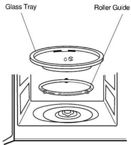 Glass Tray Roller Guide