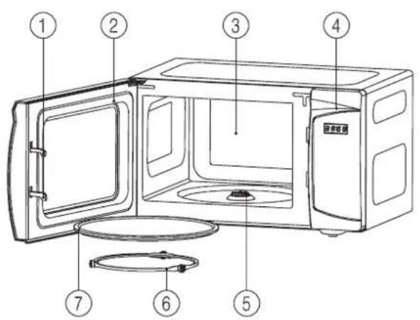 DAEWOO MO20700W - DIAGRAMME DES CARACTÉRISTIQUES - 1