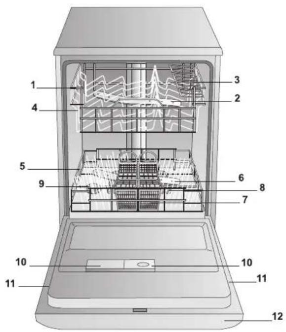 Hotpoint Ariston LFT 217 A HA - Geschirrspülers - 1