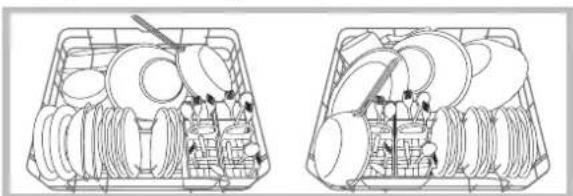 Hotpoint Ariston LFT 217 A HA - Nunca levante ou abaixo o cesto por um só lado. - 4