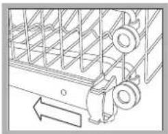 Hotpoint Ariston LFT 217 A HA - Régler de préférence la hauteur du panier quand ce dernier est VIDE. - 2