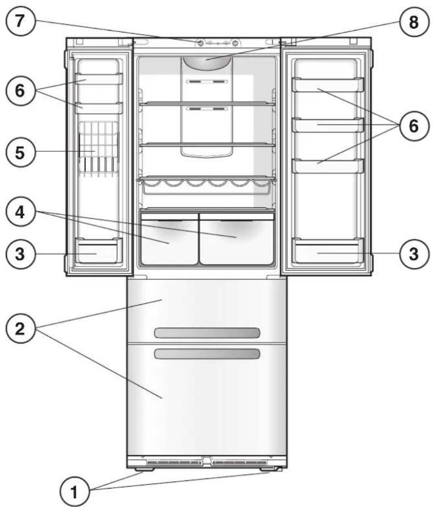 Hotpoint Ariston 4DXX - Geräteansicht - 1