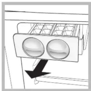 Hotpoint Ariston 4DAXX - PREDEL ZA LEDENE KOCKE - 1