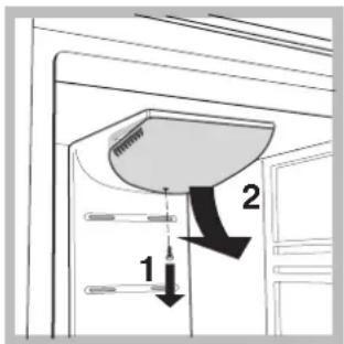 Hotpoint Ariston 4DAXX - Remplacement de l'ampoule d'éclairage - 1