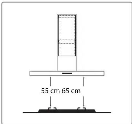 55 cm 65 cm