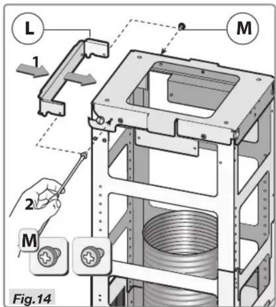 Atag ES1011QAM - Hauteur de fixation : - 16