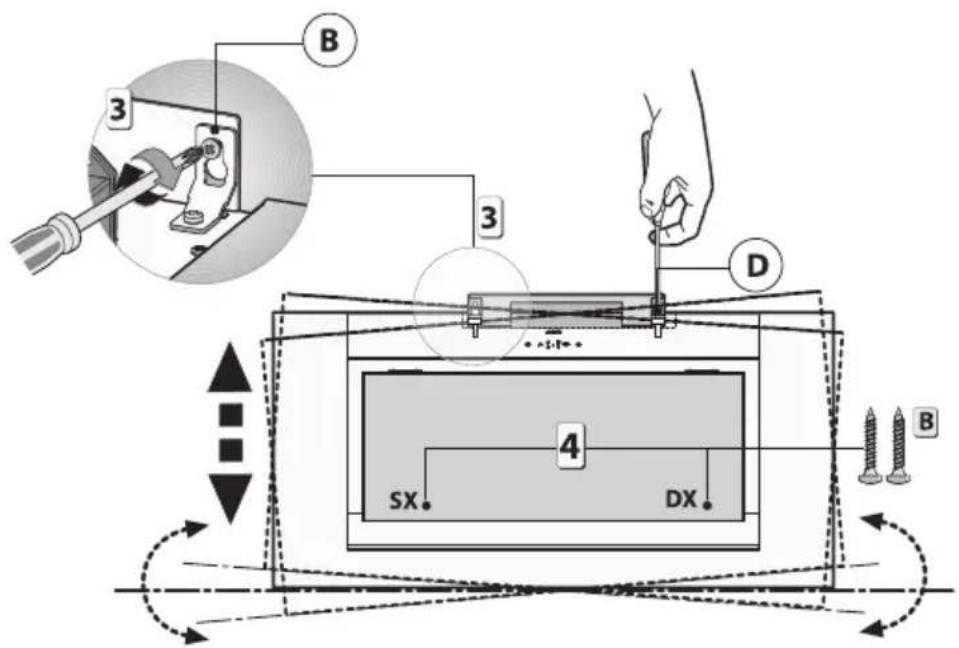 B 3 3 D 4 SX DX B