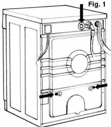 Technical line drawing of a mechanical device with labeled component 'Fig. 1' (no text or symbols on the diagram itself)