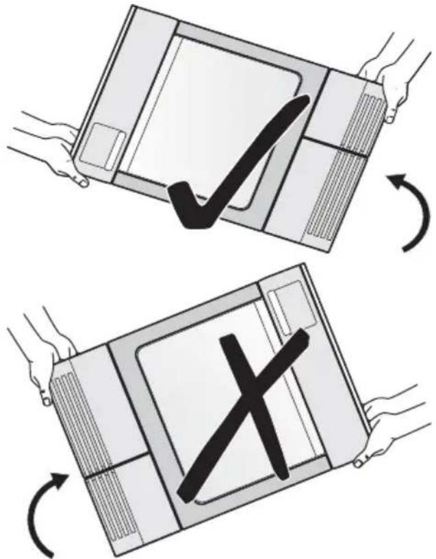 ELECTROLUX EDH97950W - Transport de l'appareil - 1