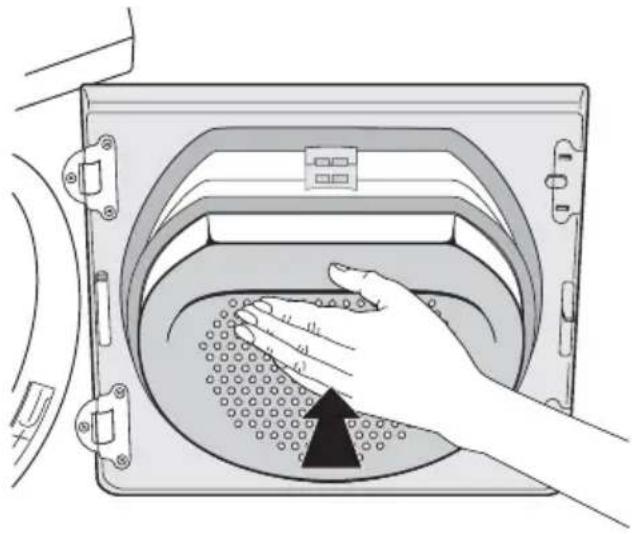 ELECTROLUX EDH97950W - Nettoyage des filtres à peluches - 6