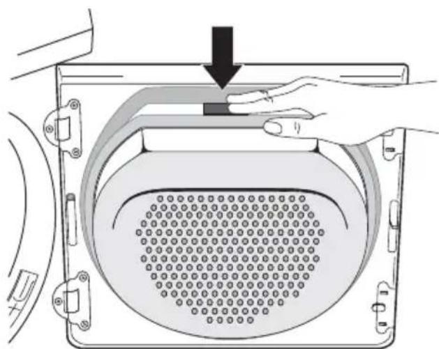 ELECTROLUX EDH97950W - Nettoyage des filtres à peluches - 3