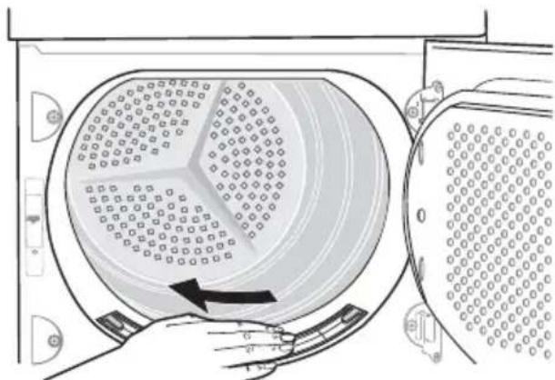 ELECTROLUX EDH97950W - Nettoyage des filtres à peluches - 1