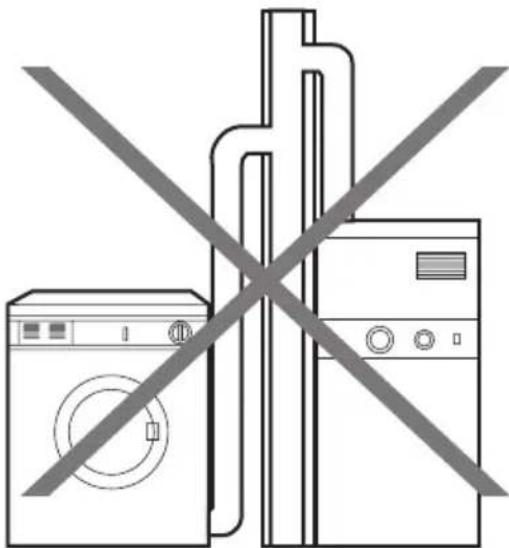ELECTROLUX EDE67550 - Het aansluiten van de ventilatieslang - 4