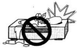 Cartoon illustration showing a device with a large 'no' symbol crossed out, indicating no prohibition or prohibition.