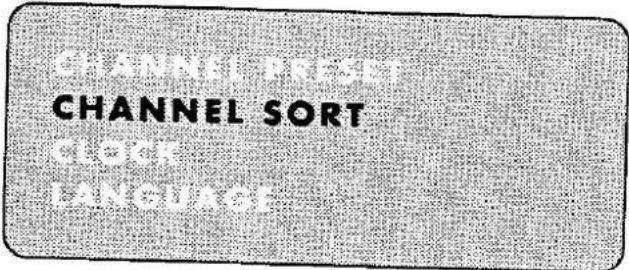 TRI DES CANAUX CANAL LANCER