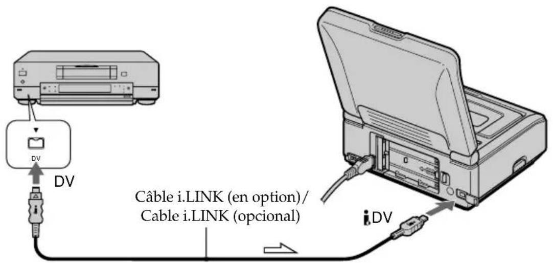 DV Cable i.LINK (opcional) DV