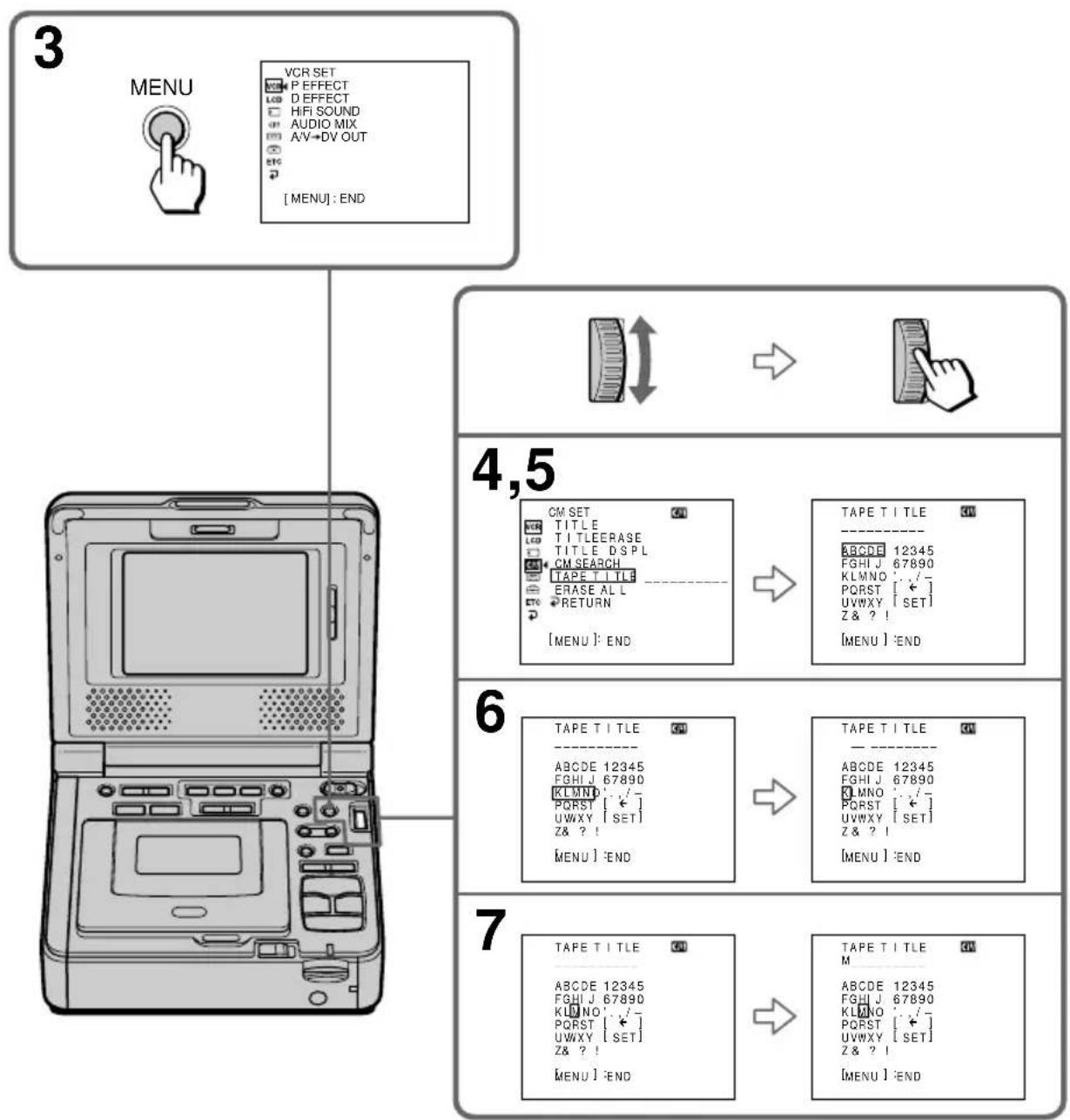 graph TD A["3 MENU"] --> B["4,5"] B --> C["6"] C --> D["7"]