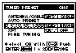 TIMER PROGRAM INTEN 2/0001 AUTO PROGRAM E:\TIN\0001\0001\TIME OFF FINE TUNING +1+01 ON WITH 0- Push ENTER: I + XOO'BRANS