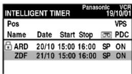 PANASONIC NV-FJ631 - I-TIMER - 1