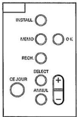 PHILIPS VR7379 - La face avant du magnétoscope - 2