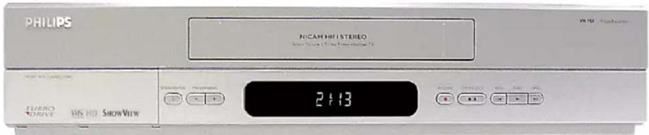 PHILIPS NICAM HiFi STEREO Select Vinyl 100 MHz Power/HiFi 2:13