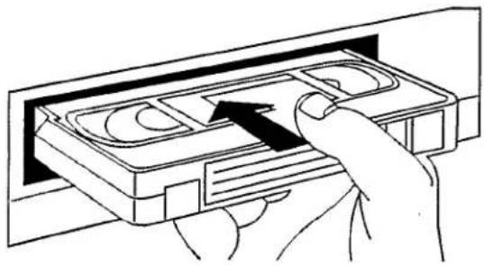 PHILIPS VR665 - WEERGEVEN VAN EEN BESPEELDE CASSETTE - 1