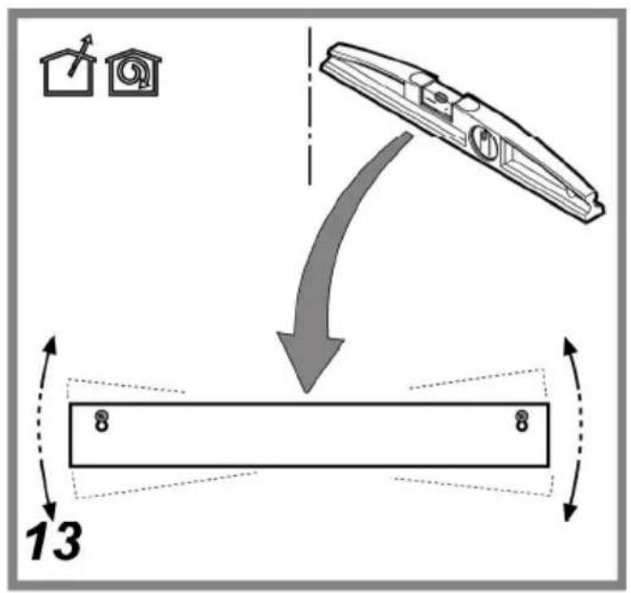 Diagram illustrating a mechanical assembly or folding process with labeled components and directional arrows.