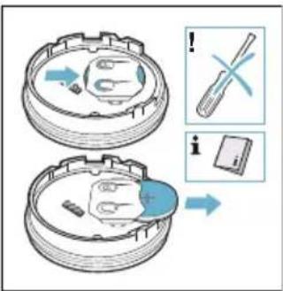 Diagram illustrating a mechanical assembly process with labeled components and directional arrows, including disassembled parts and a switch.