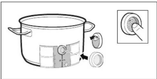 BOSCH PXY695DE3E - Lime på silikonfeste - 1